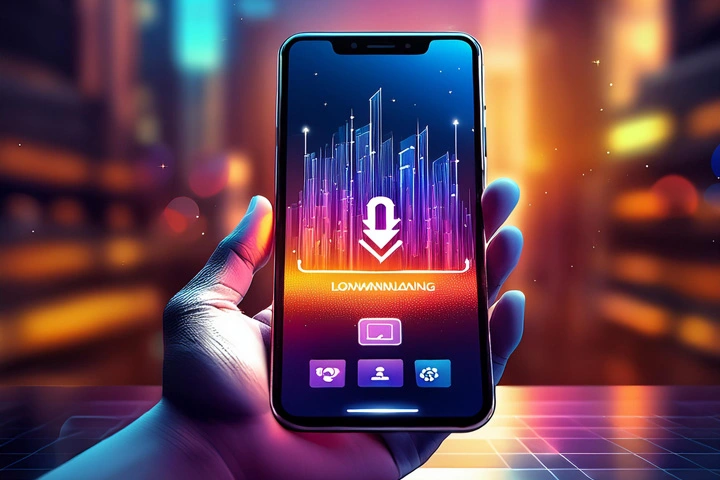 Mobile app fast download and easy to use