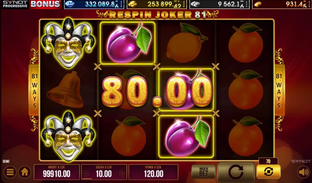 Respin Joker 81 