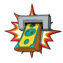 Deposit logo - cartoon - GameWize