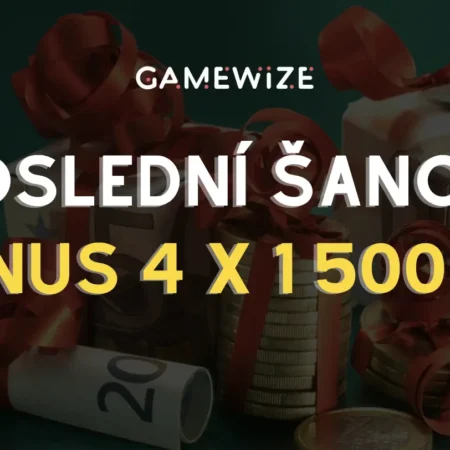 Breaking News – Poslední šance získat bonus 4x 1500Kč!