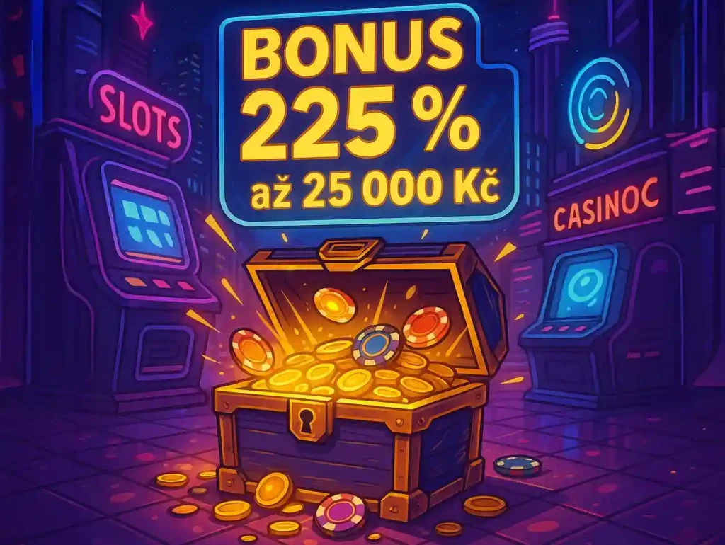 Bonus 225 % až 25 000 Kč