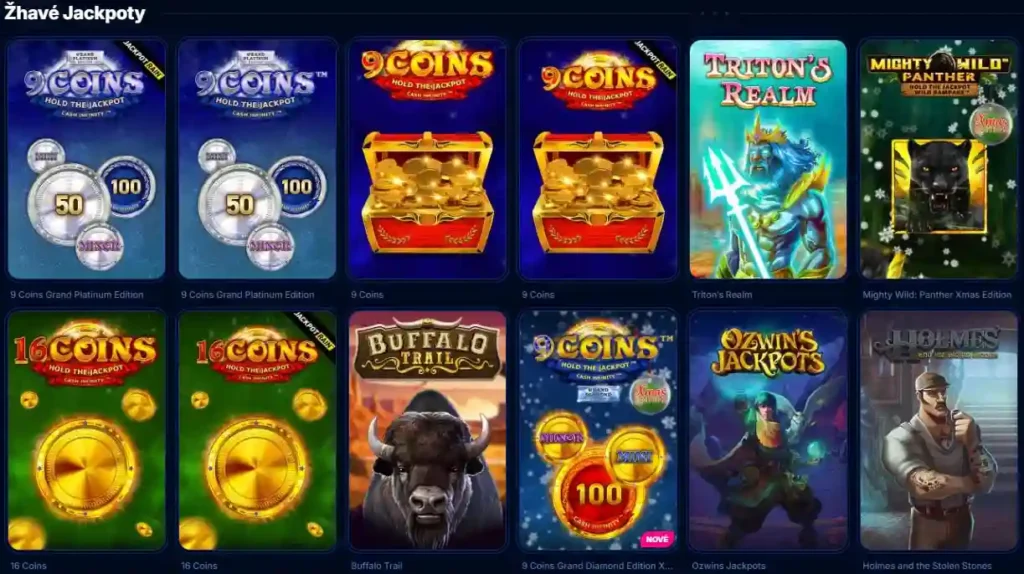 Bommerang bet jackpots