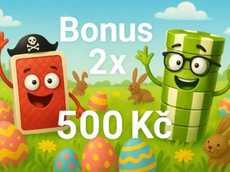 Velikonoční bonus je stále ve hře – 2×500 Kč každý víkend