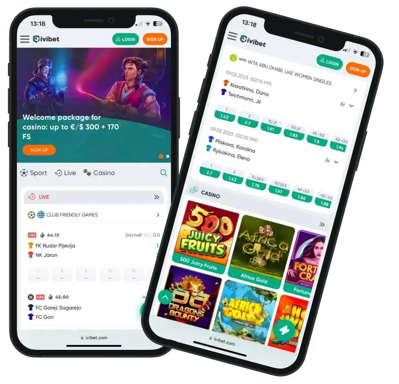 Ivibet casino aplikace