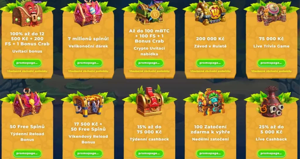 Wazamba Casino bonusy