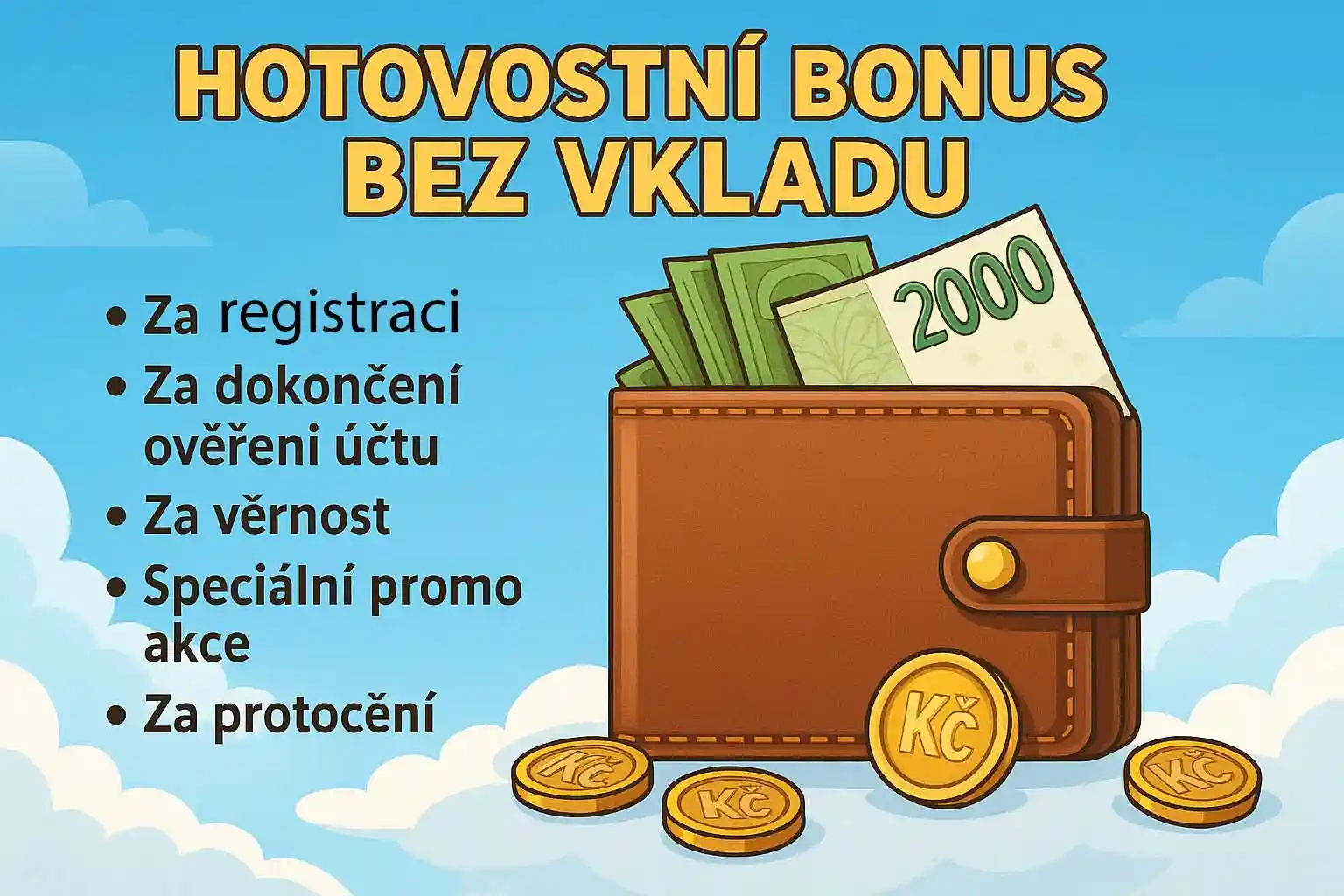 Cash Bonus bez vkladu
