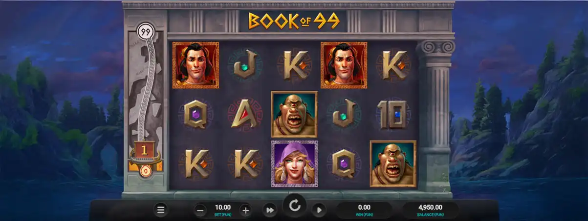 Book of 99 hrací automat