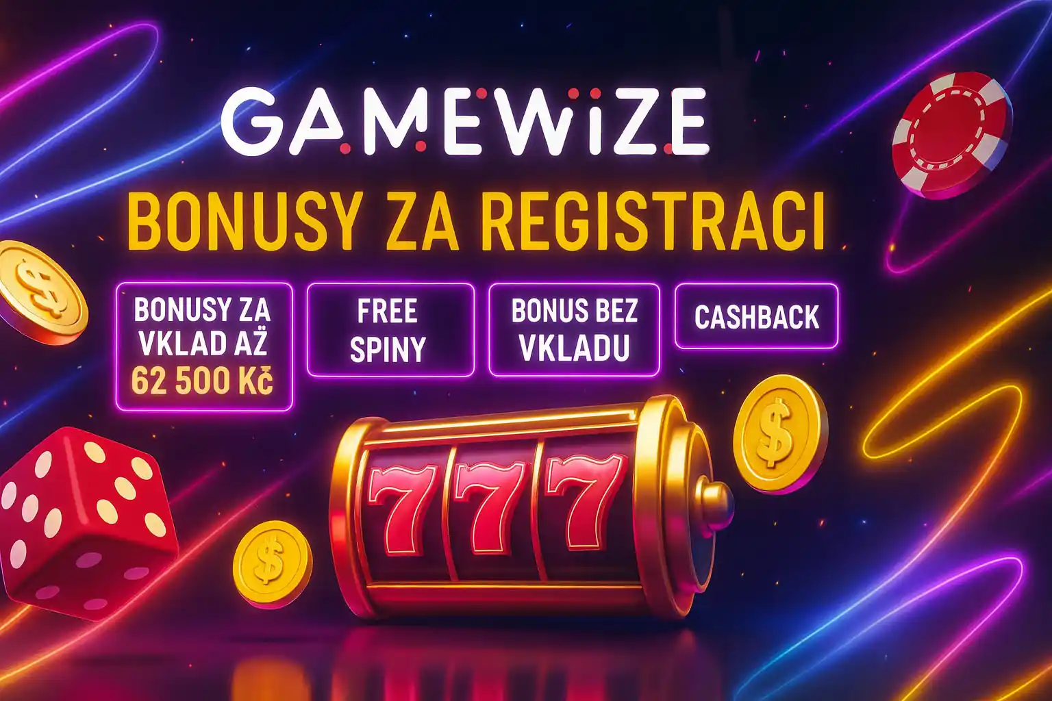Bonusy za registraci - GameWize
