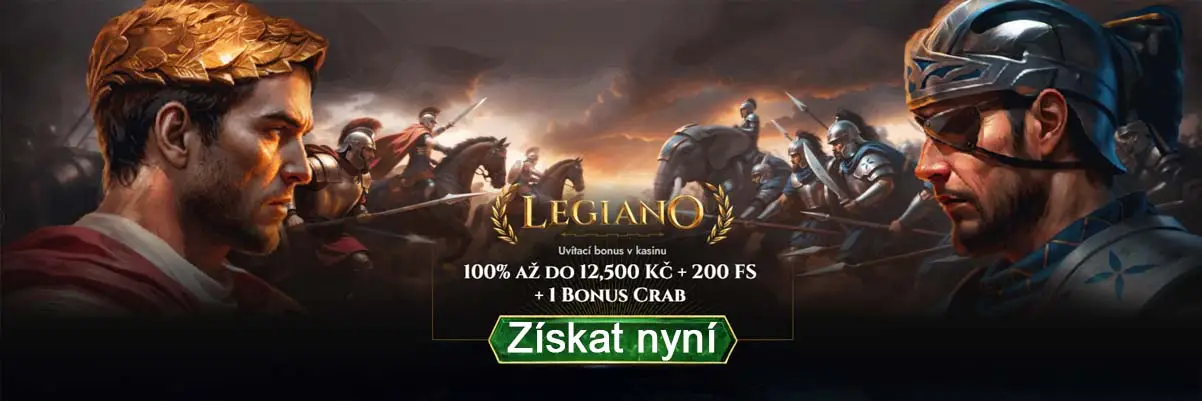 Legiano Casino - Banner - hrací automaty
