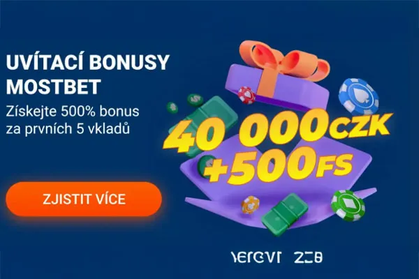 Mostbet uvítací bonus