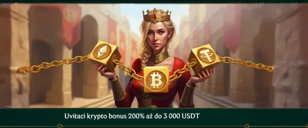 Casinia krypto bonus za vklad