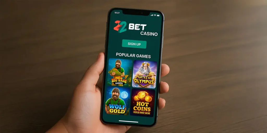 22bet mobilní aplikace