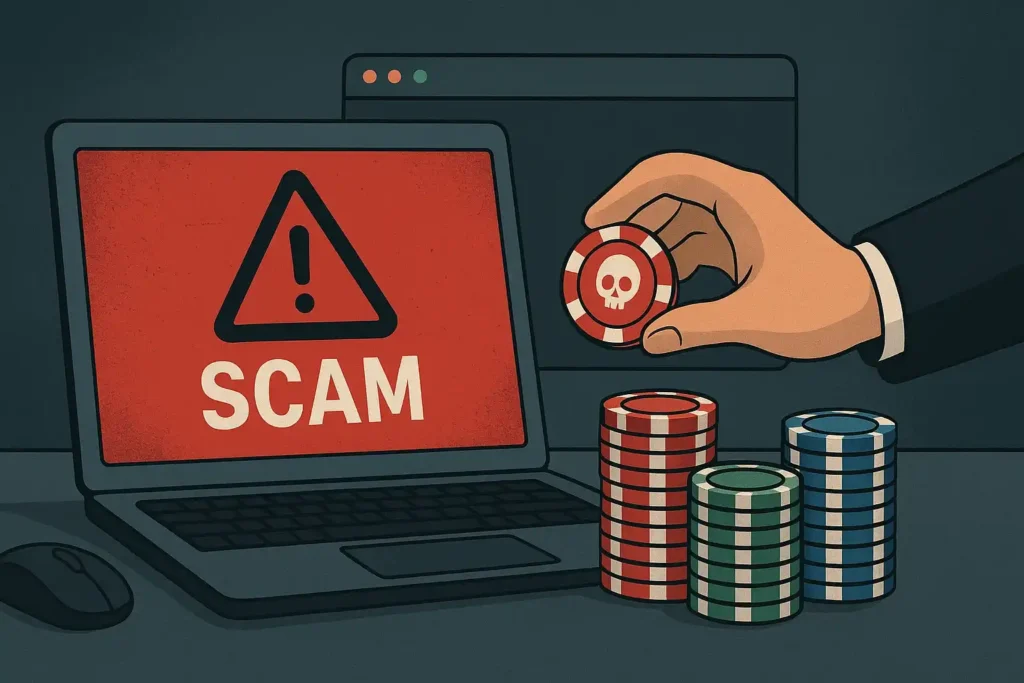 Scam online casina