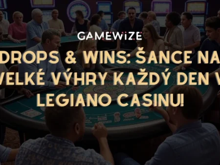 Drops & Wins: Šance na Velké Výhry Každý Den v Legiano Casinu!