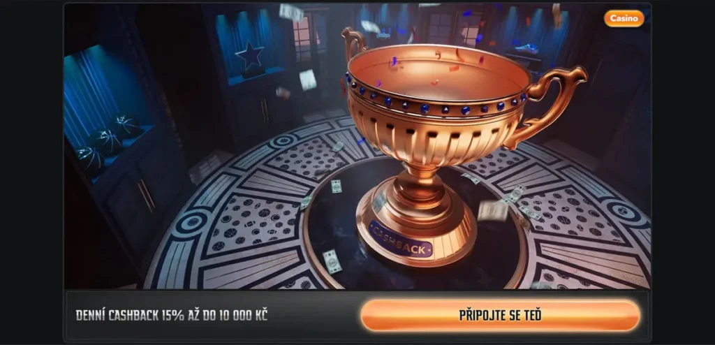 Denni casino cashback až 10 000 Kč