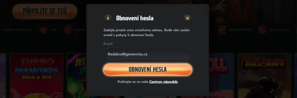 Jak získat zapomenuté heslo