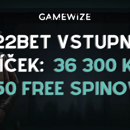 👑 22Bet Vstupní Balíček – Získejte až 36 300 Kč a 150 volných zatočení!