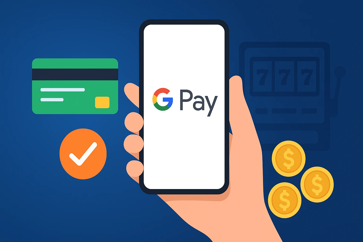 Vklad přes Google Pay - casino základy