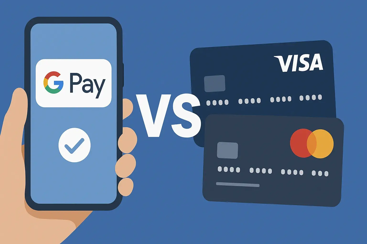 Google Pay vs Visa / Mastercard