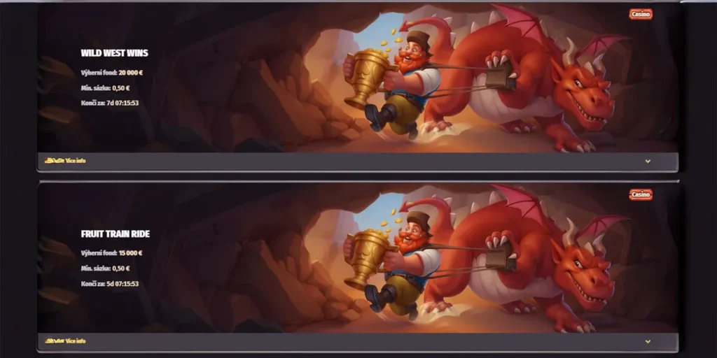 Turnaje o velké peníze