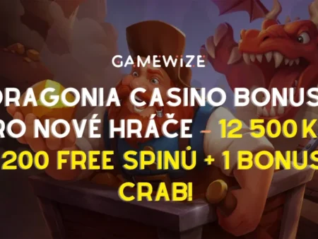 Objevte dračí poklady: Dragonia Casino bonus pro nové hráče – 12 500 Kč + 200 free spinů + 1 Bonus Crab! 🐉