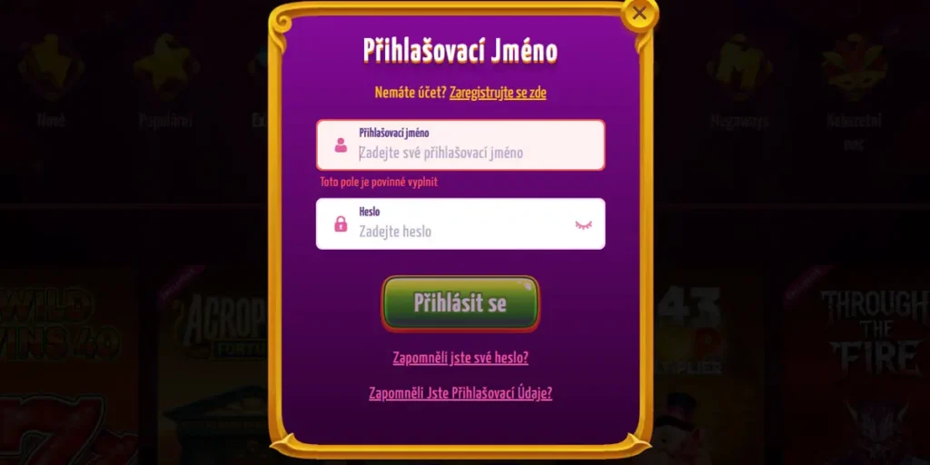 Joker8 přihlášení na internetu