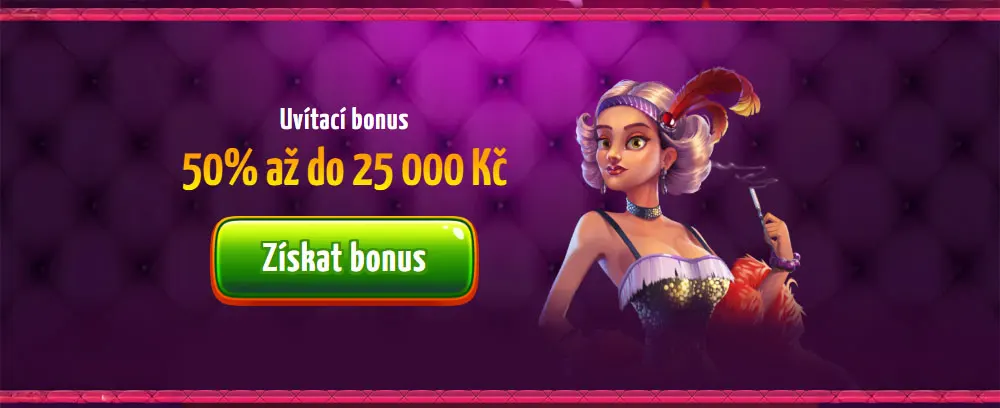 Highroller bonus 25 000 Kč