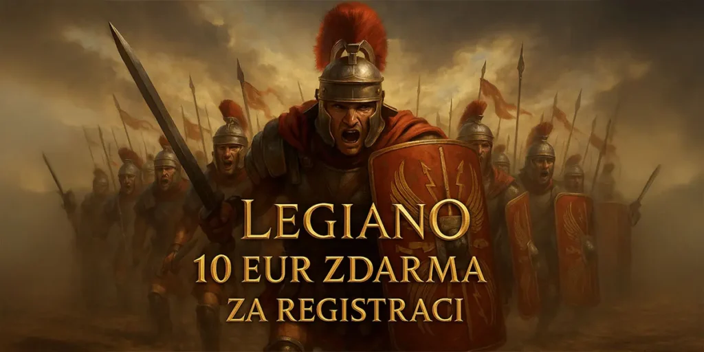 Legiano Bonus 10 eur zdarma