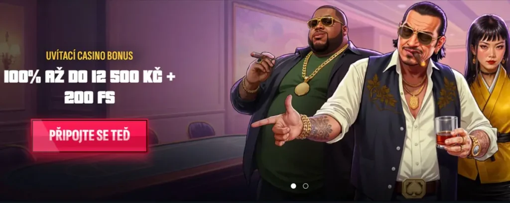 Vstupní online casino bonus