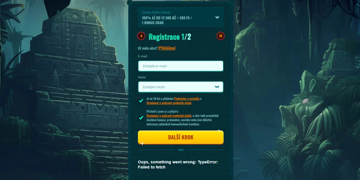 Registrace do Neteller Casina