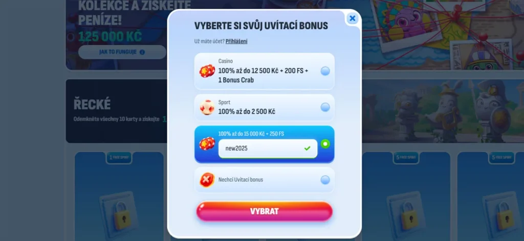 Registrace s GameWize kódem