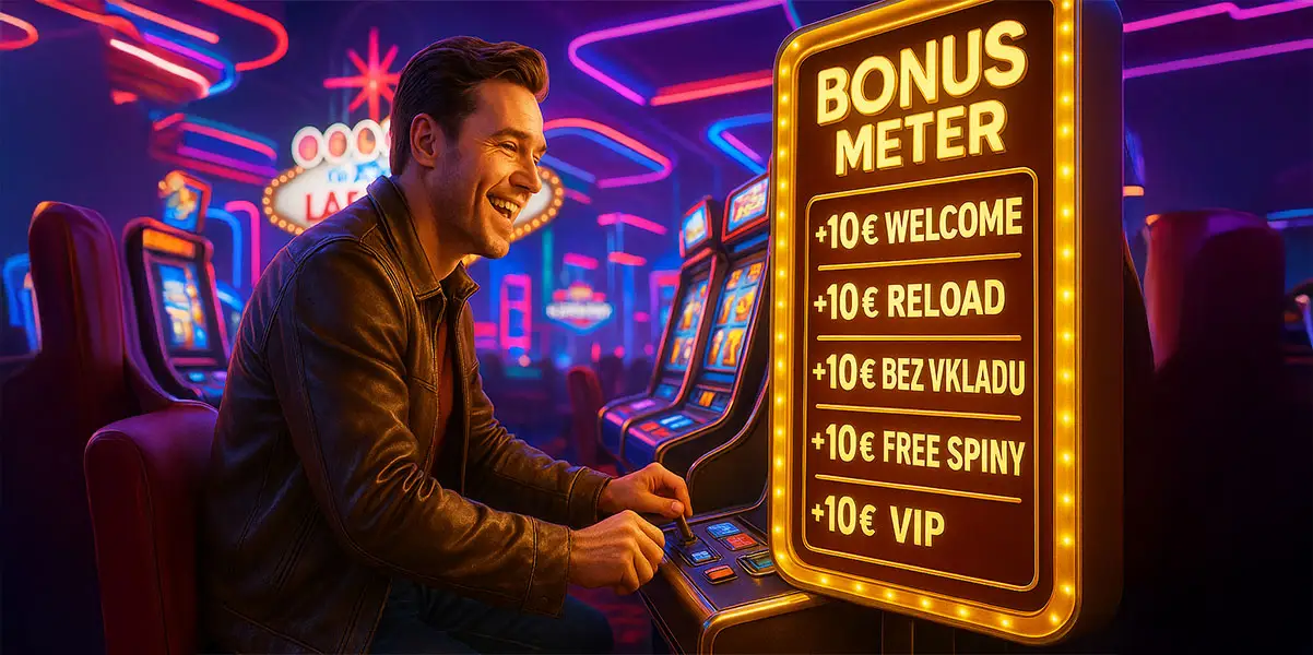 Typy online kasino bonusů