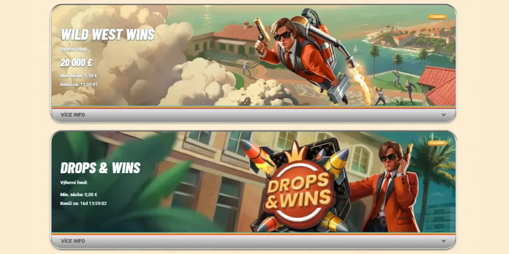 Velké kasino turnaje