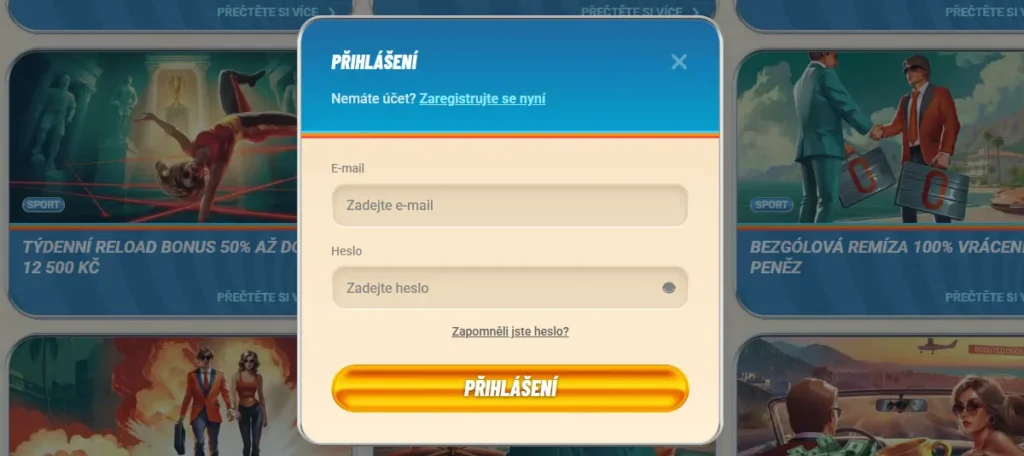 Přihlaste se jednoduše a bezpečně