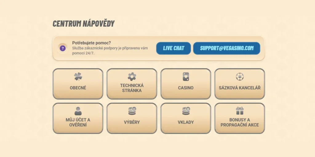 Centrum casino podpory