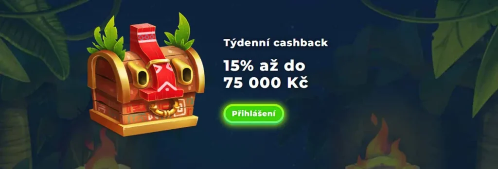 Casino Cashback pro české hráče