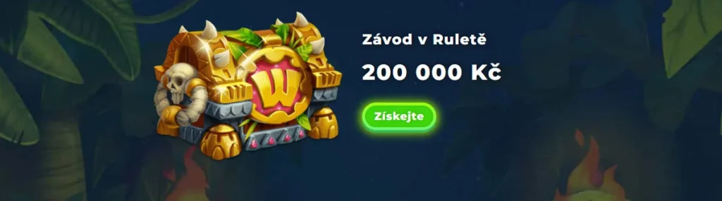 Závod v ruletě Wazamba