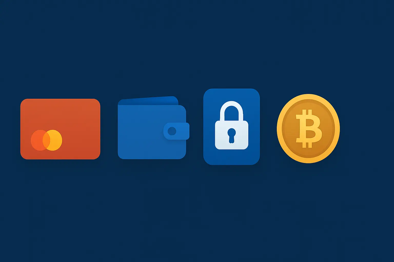 Alternativy k Visa: Mastercard, Elektronické peněženky, Paysafecard, Bitcoin