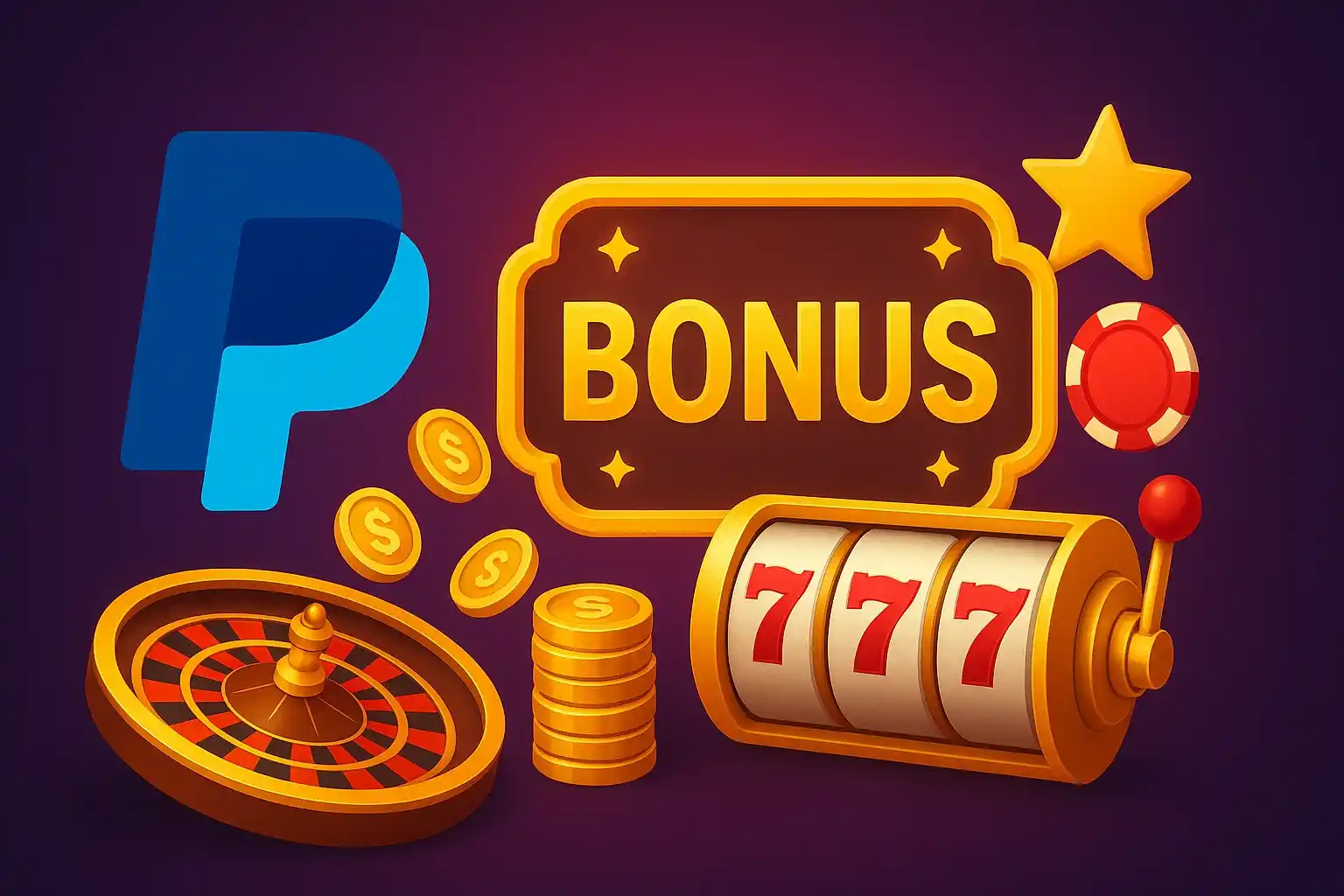 Bonusy a speciální nabídky při vkladu přes PayPal