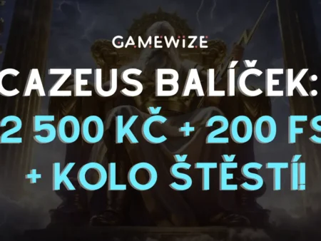 🏛️ Cazeus balíček pro nováčky: Vstupte na Olymp a získejte až 18 500 Kč + 175 free spinů a zatočení na Kole štěstí!