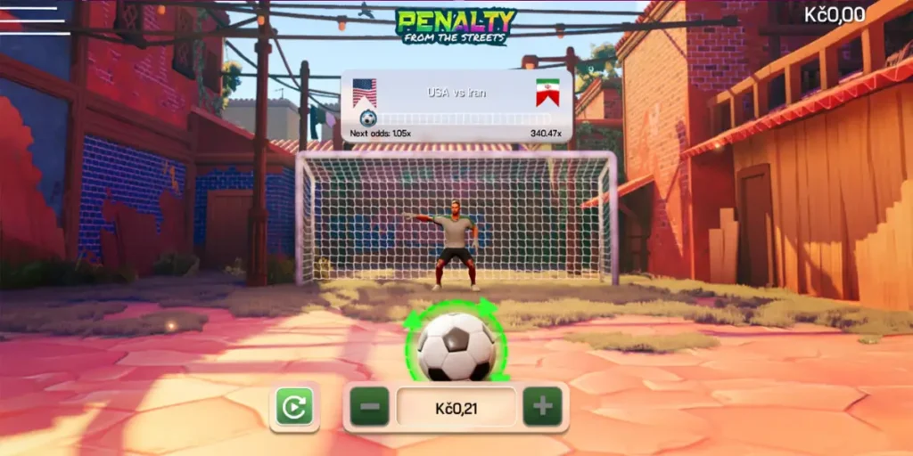 Casino hra střely na branky