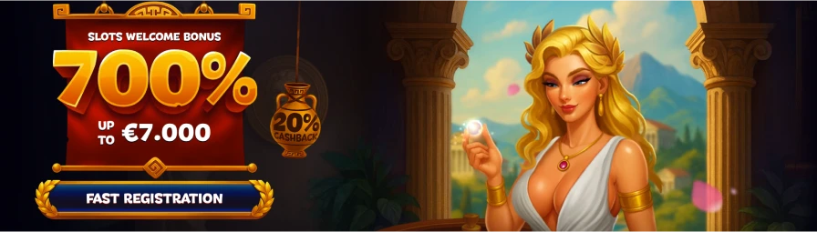 Vstupní bonus v kasinu Aphrodite