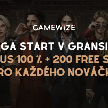 Mega start v Gransinu: Bonus 100 % + 200 free spinů pro každého nováčka!