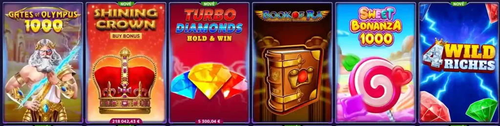 Výherní automaty v Alf Casinu