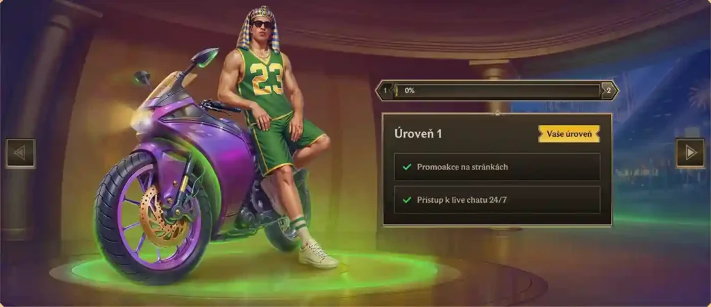 VIP odměny na míru - casino Realz