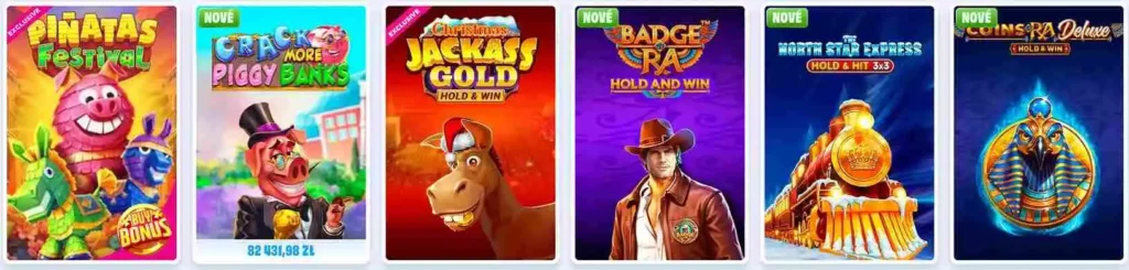 Nové hry v casinu OnlySpins
