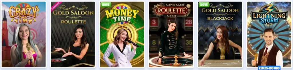 Live hry v casinu OnlySpins