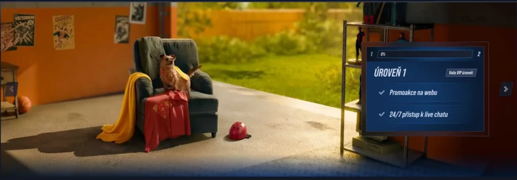 VIP úrovně v casinu VegasHero