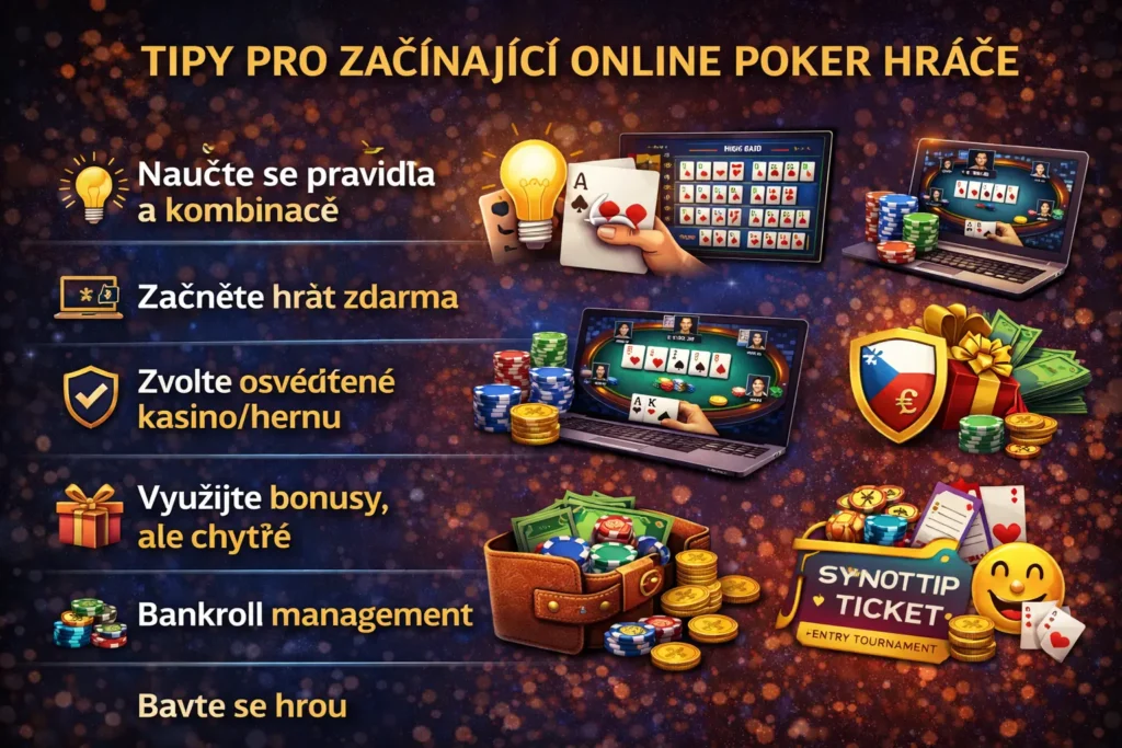 Jak začít hrát poker online
