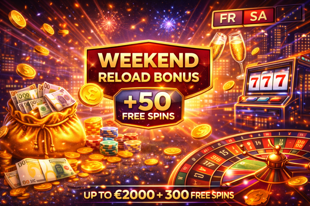 Víkendový reload bonus casina casino